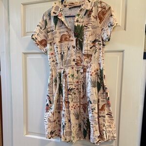 Dangerfield field guide dress. It has pockets! Barely worn